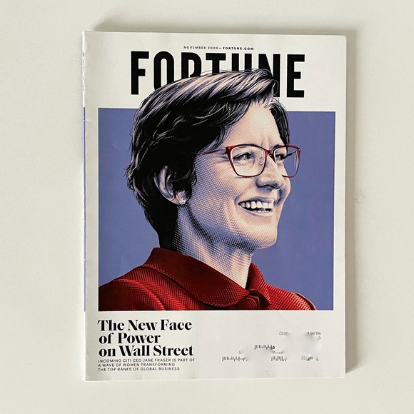 FORTUNE NOVEMBER 2020 THE NEW FACE OF POWER ON WALL STREET Jane Fraser - Picture 1 of 5
